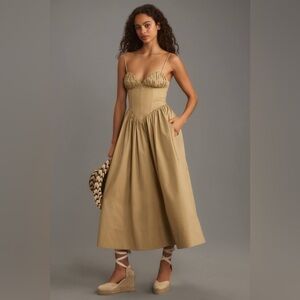 Ronny Kobo Carmine Midi Dress size Medium M